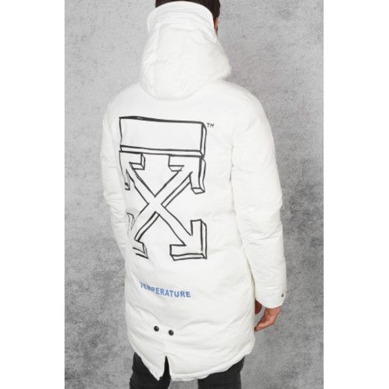 off white parka