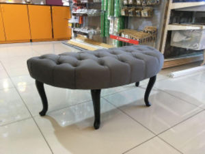 Дизайнерская банкетка "ЛУНА", НОВИНКА! Каретная стяжка.