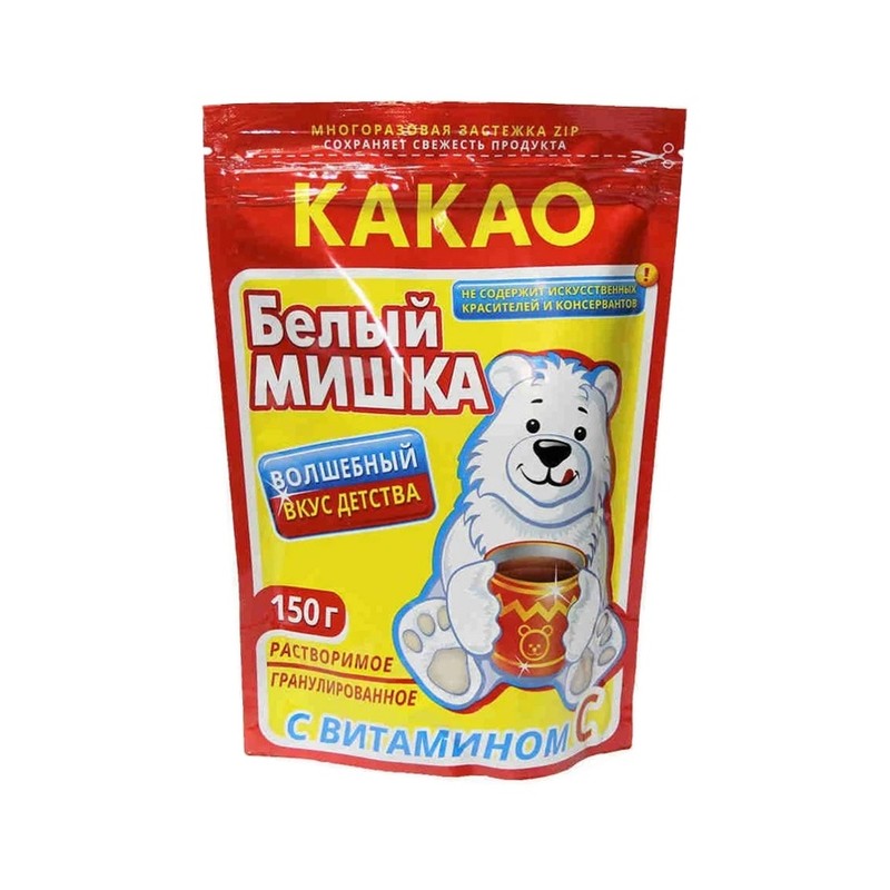 какао-напиток белый мишка 300г. какао белого цвета слушать. белое какао. какао "белый мишка" 300 гр гранул. какао белый мишка 375г.