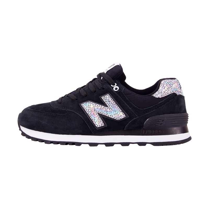 new balance wl574 black