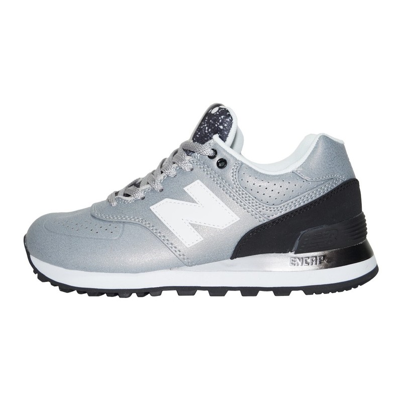 Кроссовки New Balance 574 Leather Gray Black арт 6012-3 - купить у  поставщика ММопт