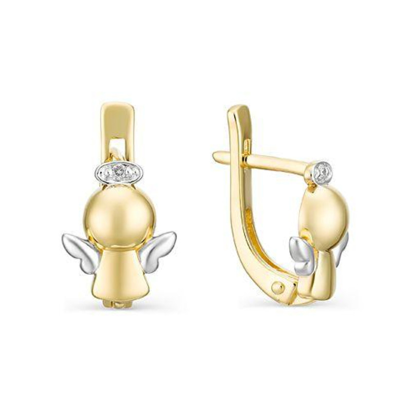 Детские Сережки Купить С Бриллиантом