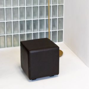 Банкетка куб 370х400х400мм, цвет венге