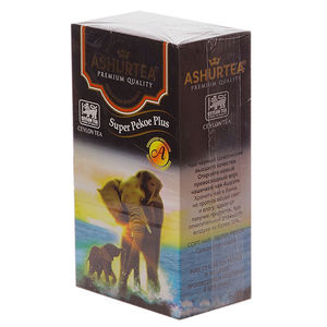 Чай черный скрученный листовой сорт пекое.