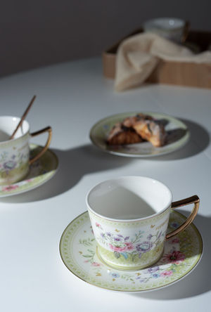 Набор чайный BILLIBARRI « Vernole » 12 предметов: 6 чашек 250мл с блюдцами